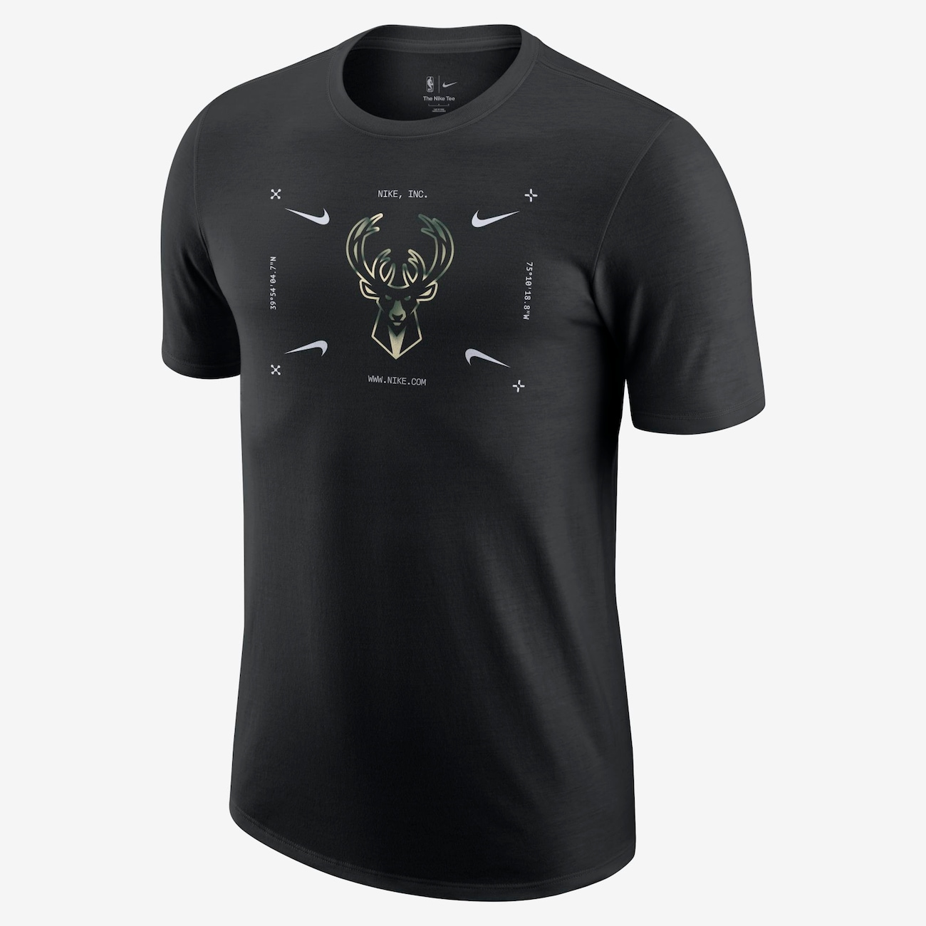 Camiseta Nike Milwaukee Bucks Masculina - Nike