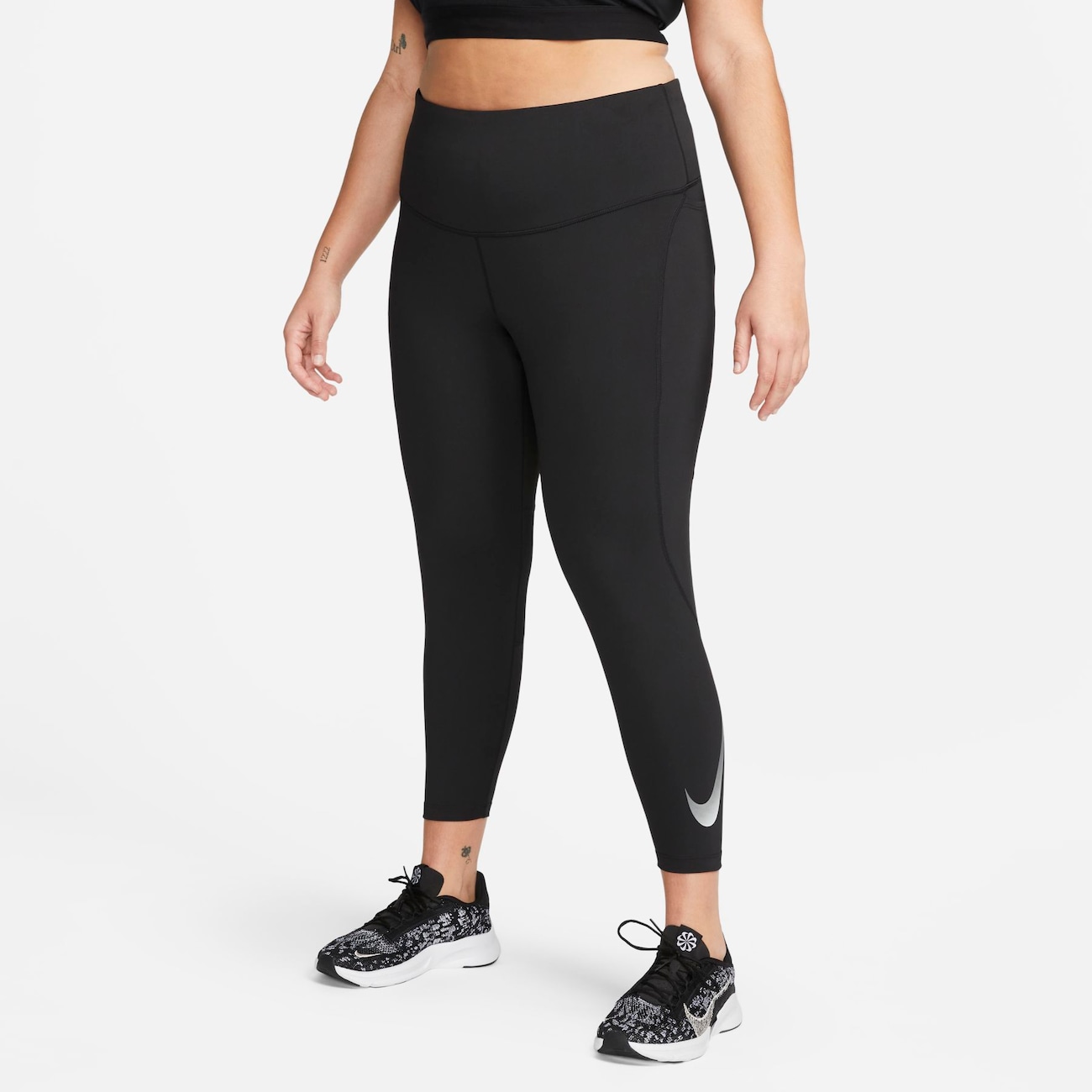 Plus Size - Legging Nike Dri-FIT Fast Swoosh Feminina