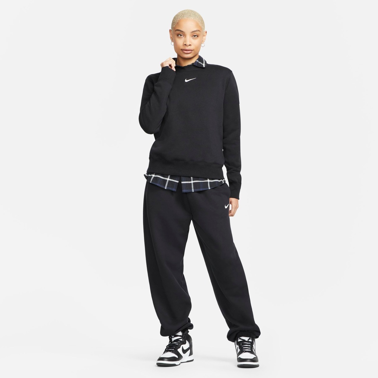 Blusão Nike Sportswear Phoenix Fleece Crew Feminino - Nike