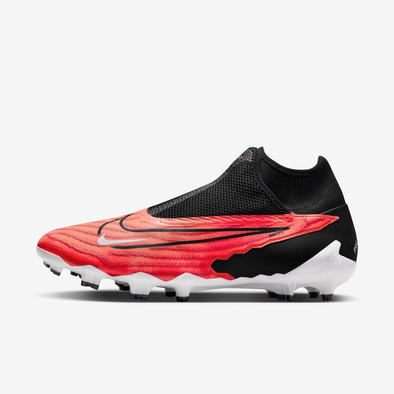 Nike Phantom GX Pro high top voetbalschoenen (stevige ondergrond) - Rood