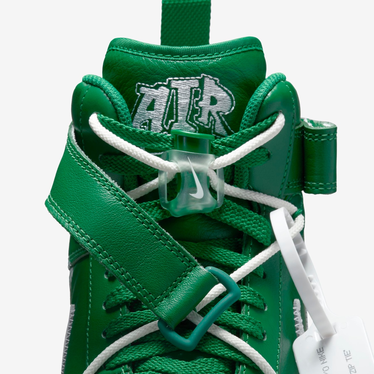 Tênis Air Force 1 Mid x Off-White™ Pine Green - Sneakers Nike