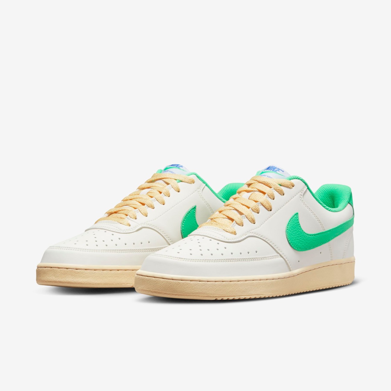 Tênis Couro Nike Court Vision LO Masculino Branco