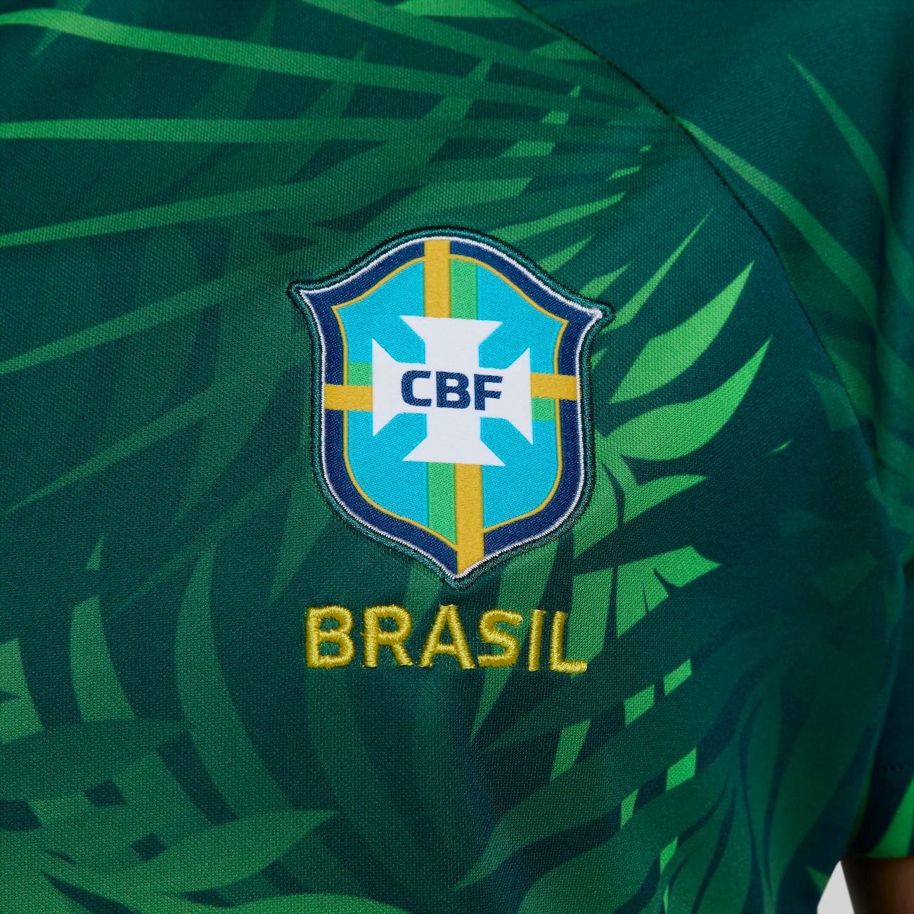 Camiseta Nike Brasil Pré-Jogo Feminina - Nike