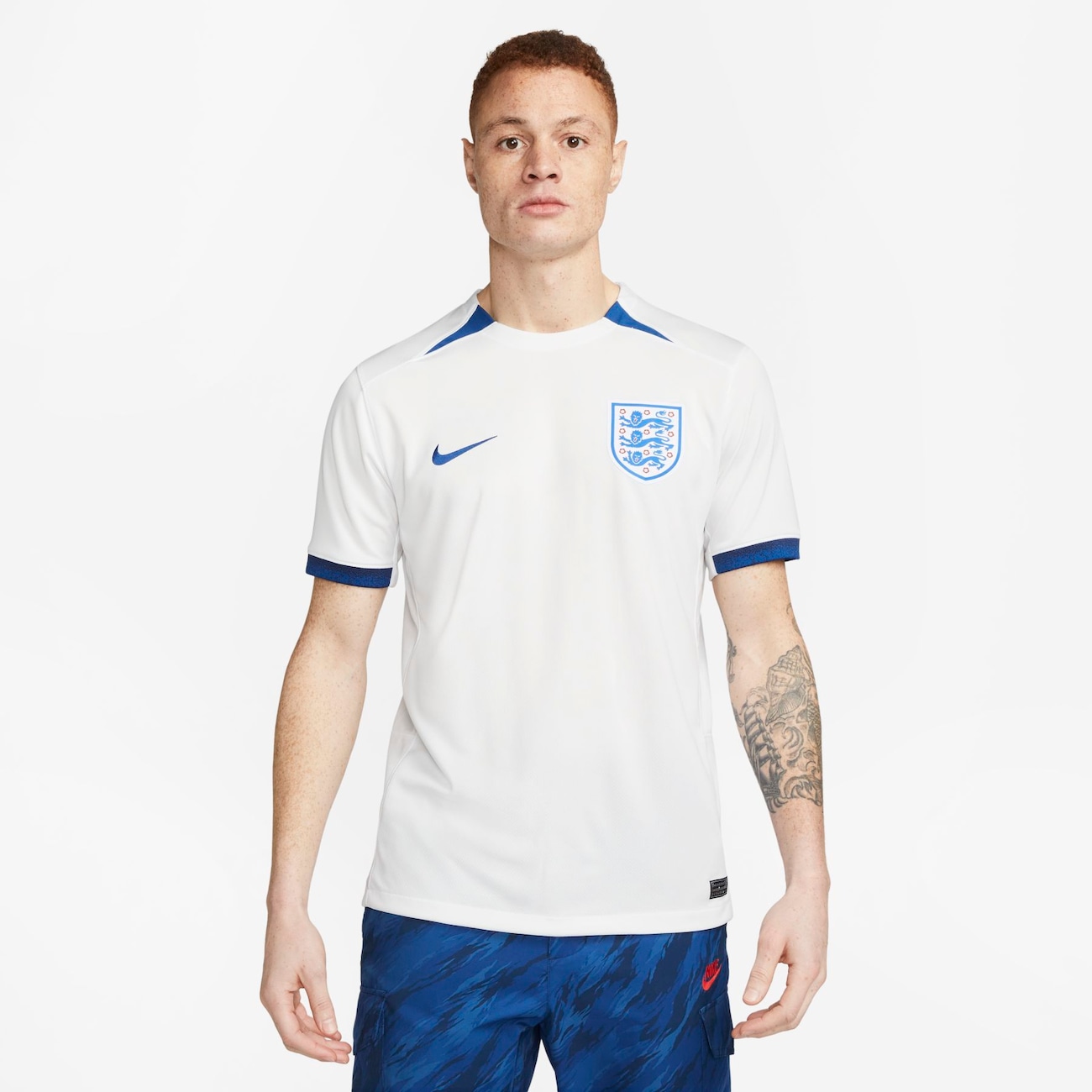Camisa Nike Inglaterra I 2023/24 Torcedor Pro Masculina
