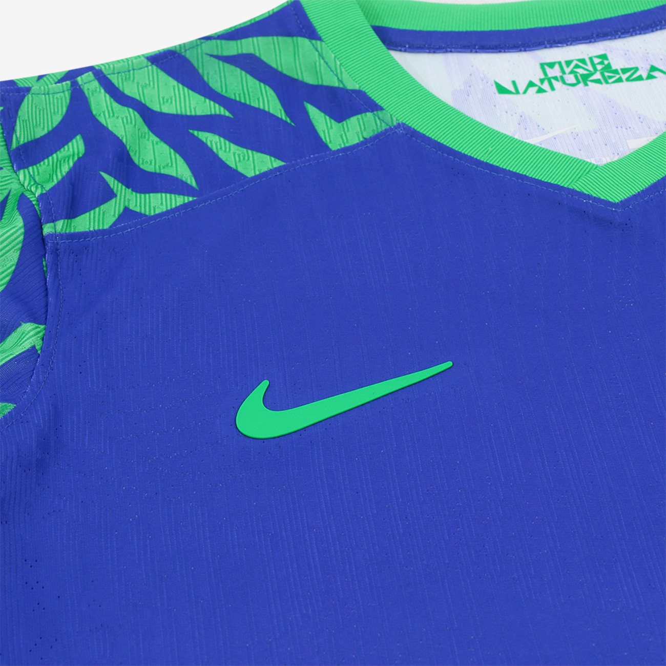 Camisa Nike Brasil Ii 2023 - feminino - azul+verde, Nike, Roupas, AZL/VRD