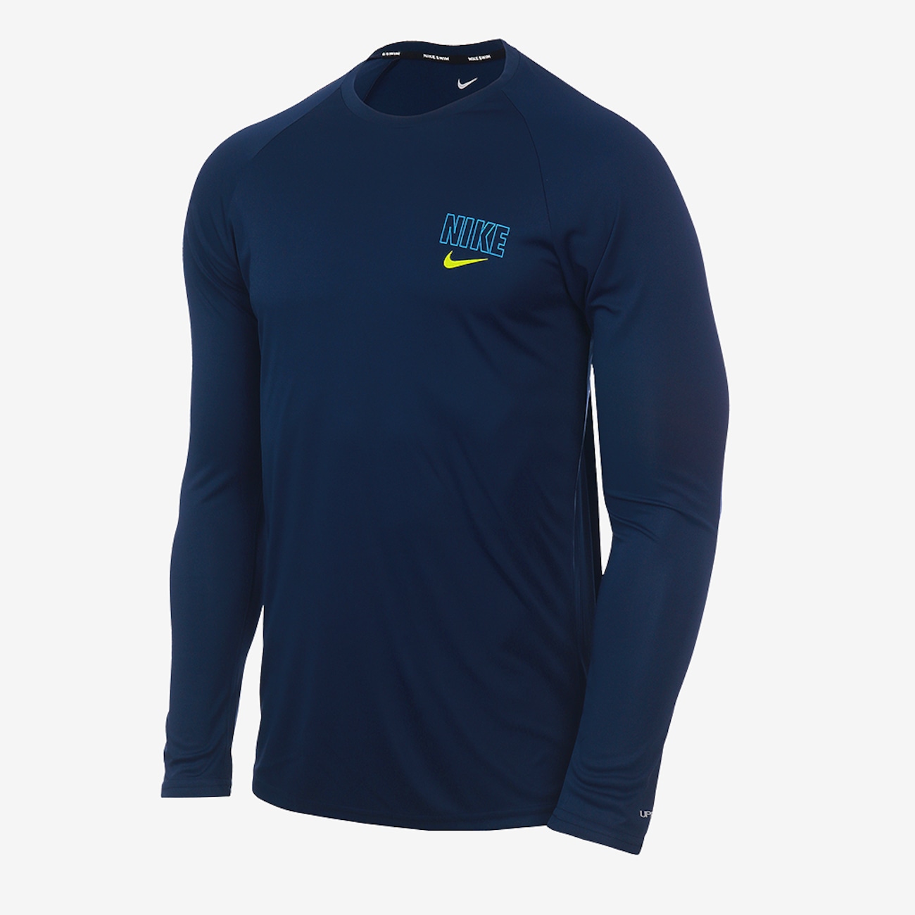 Camiseta Nike Block Logo Hydroguard Masculina