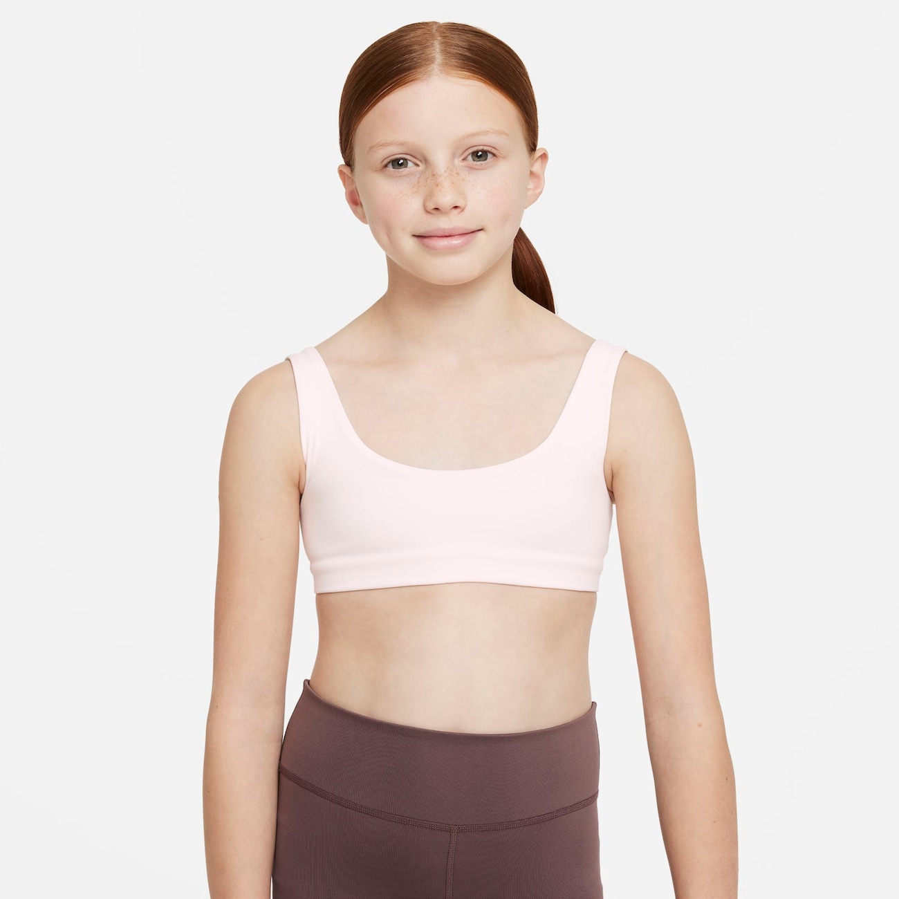 Nike Alate All U Dri-FIT-sports-bh til større børn (piger) - Pink