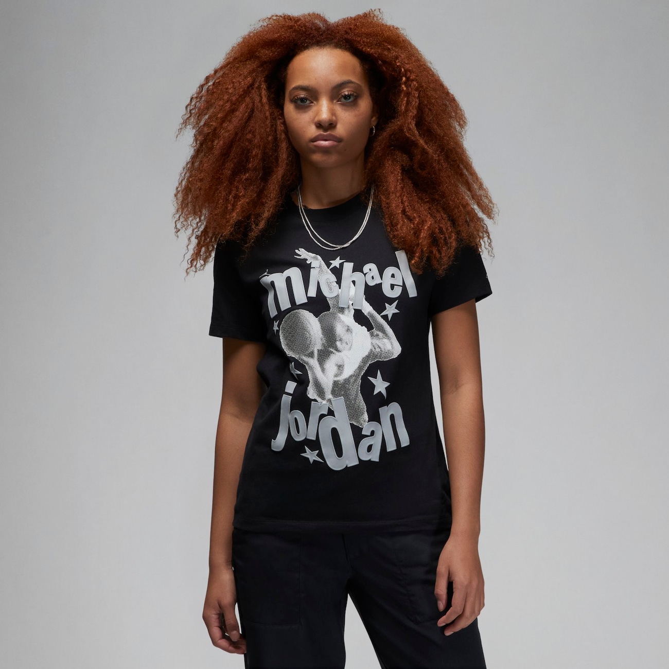 Jordan (Her)itage T-shirt voor dames - Zwart