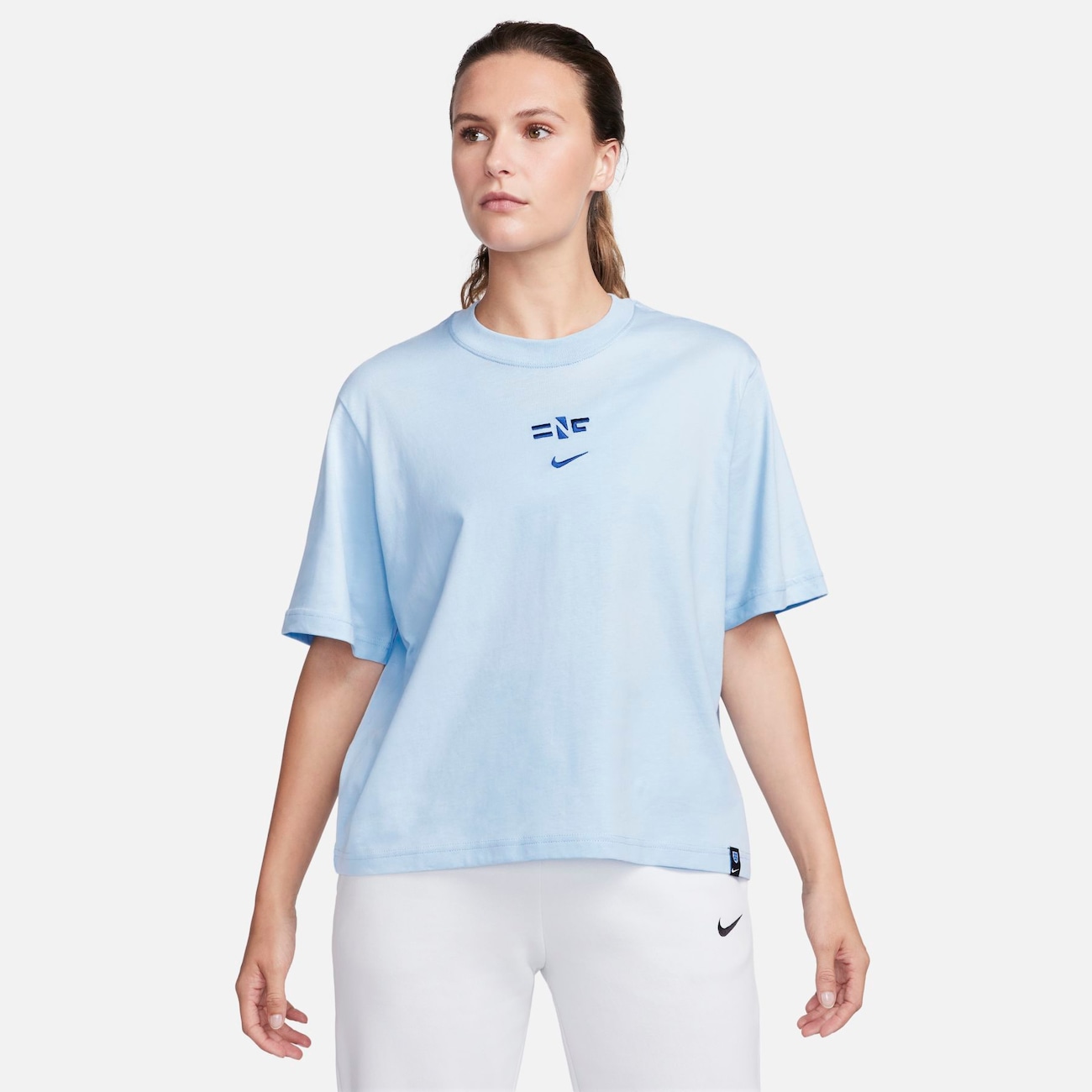 Nike England 2023 Lionesses England-T-shirt til kvinder - blå