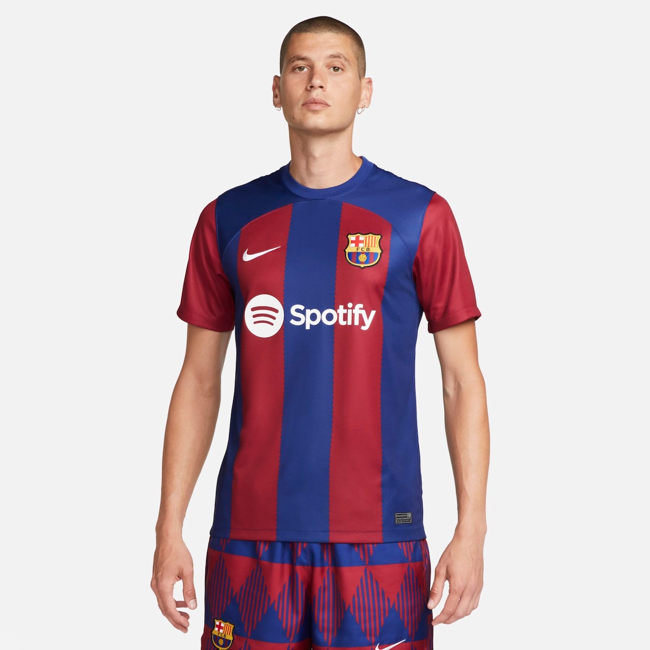 Camisa Barcelona I 2023/24 Jogador Nike - Masculina em Promoção