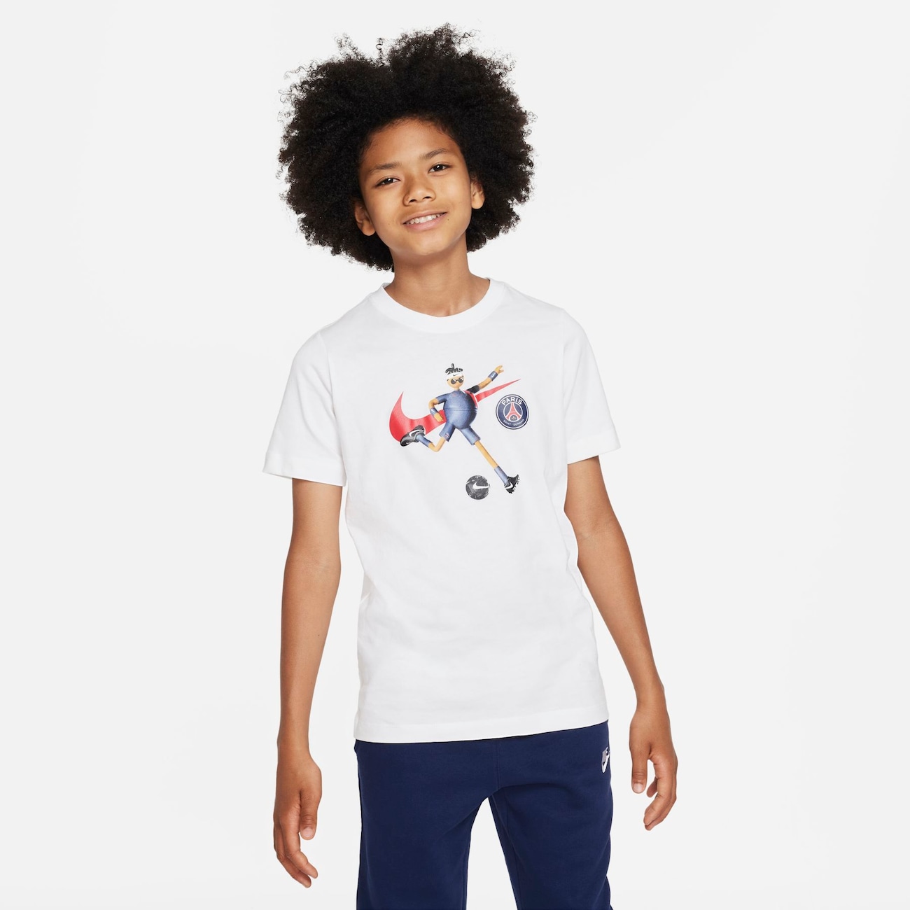 Camiseta Nike Paris Saint-Germain Mascot Infantil