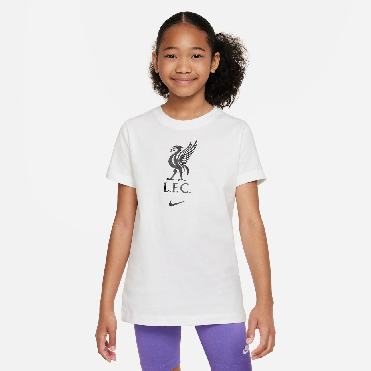 Camiseta Nike Liverpool Crest Infantil