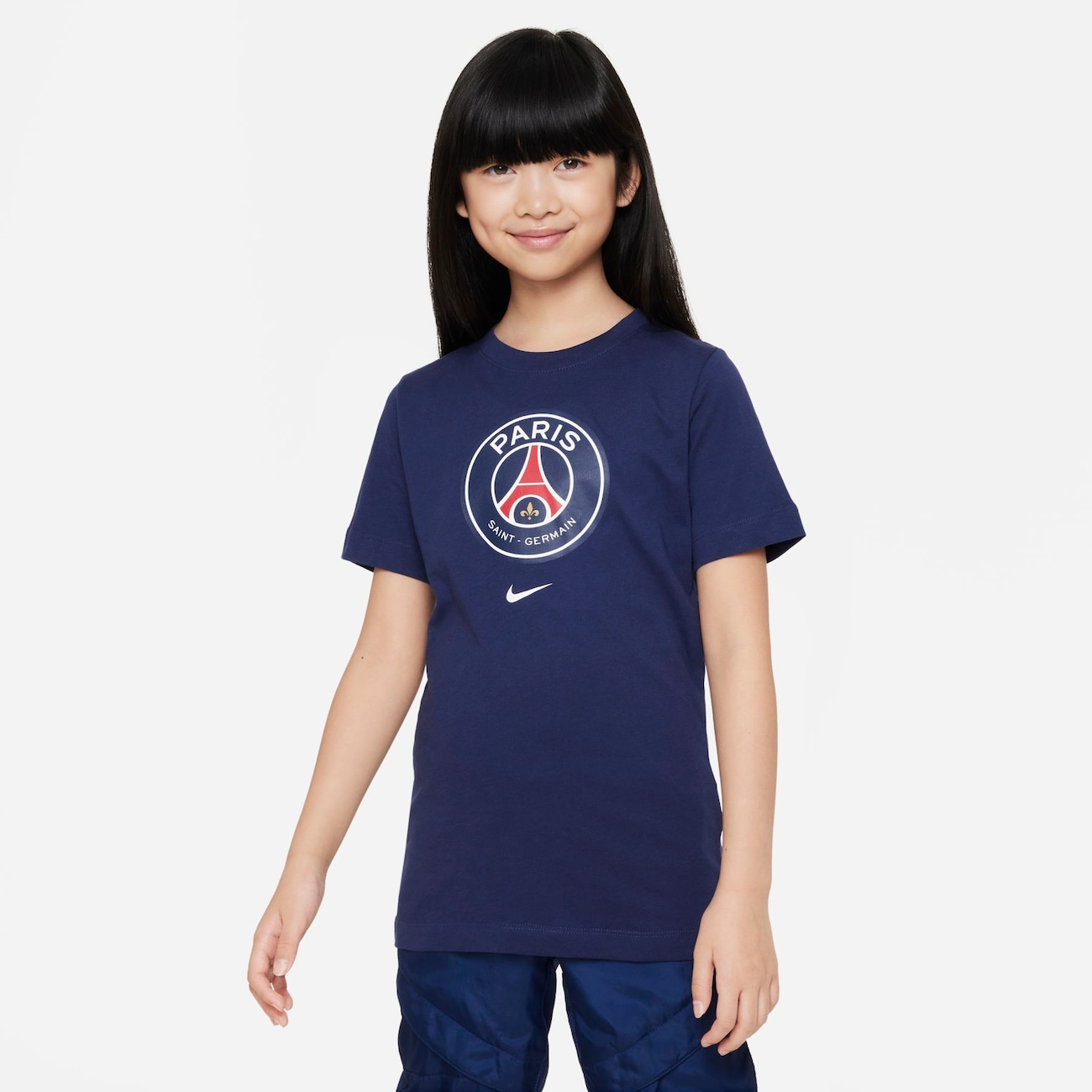 Camiseta Nike PSG Crest Infantil