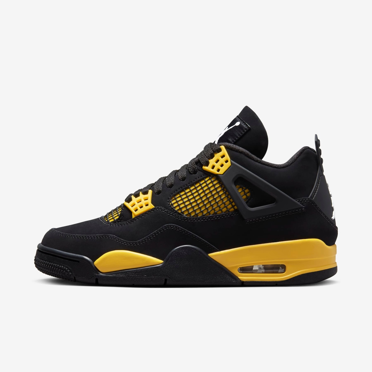 Air Jordan 4 ブラック/イエロー Air Jordan 4 - Nike