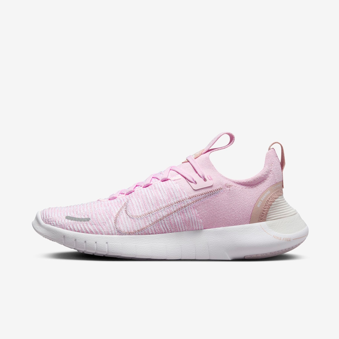 Nike Free RN NN hardloopschoenen voor dames (straat) - Roze
