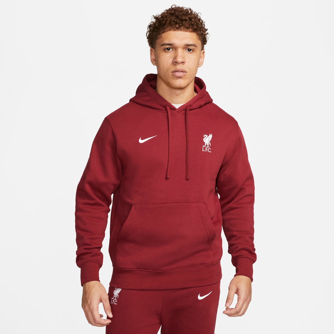 Blusão Nike Liverpool FC Club Fleece Masculino