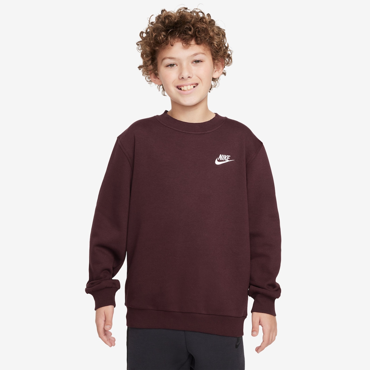 Blusão Nike Sportswear Club Fleece Infantil