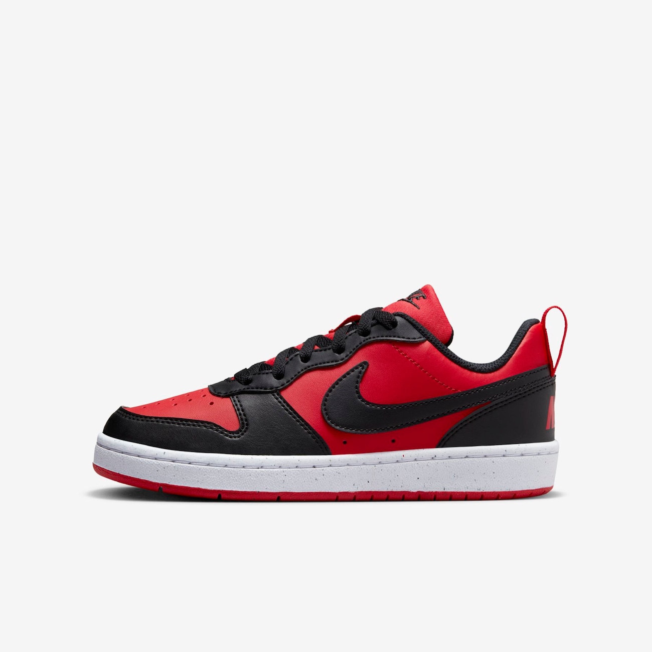 Nike Court Borough Low Recraft-sko til større børn - rød