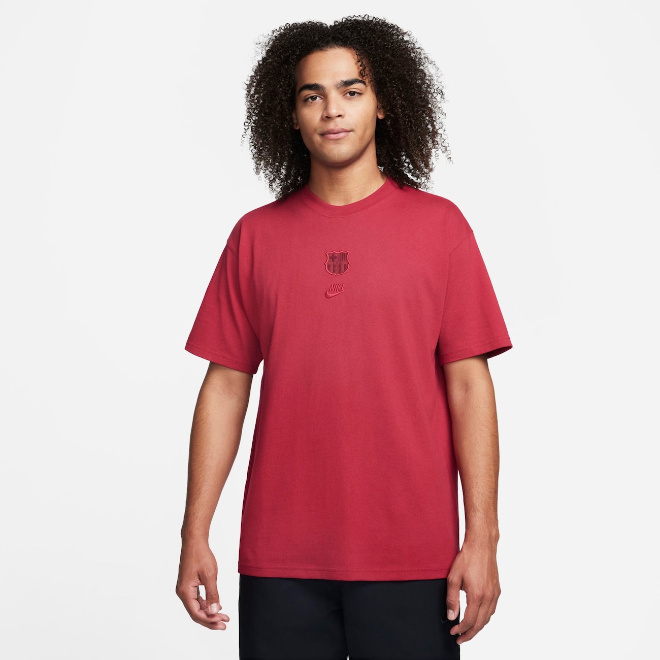 Camiseta Nike Barcelona Essential Masculina