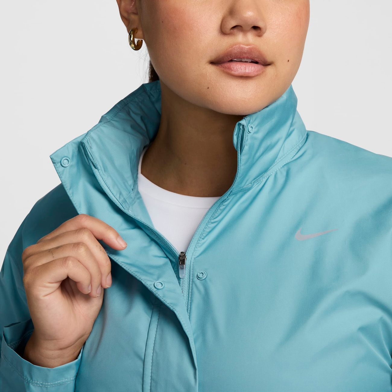 Blusa De Frio Da Nike Feminina Corta Vento Jaqueta Nike Fast Repel