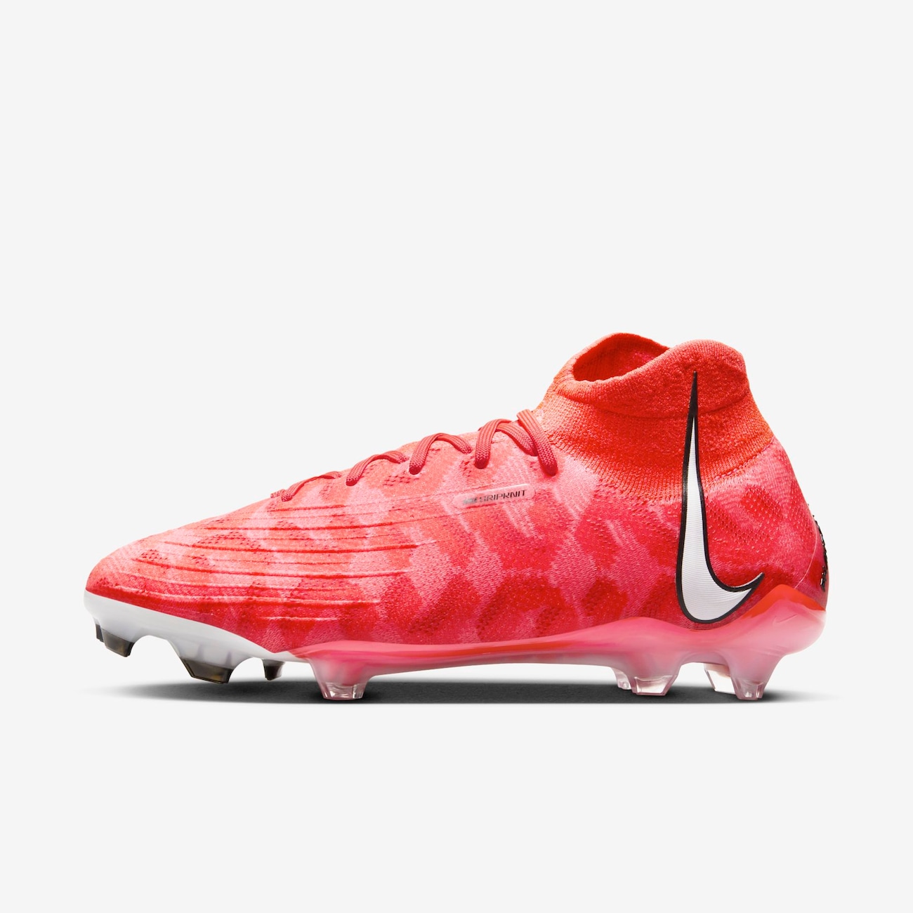 Nike Phantom Luna Elite-fodboldstøvler (high-top) til græs - rød
