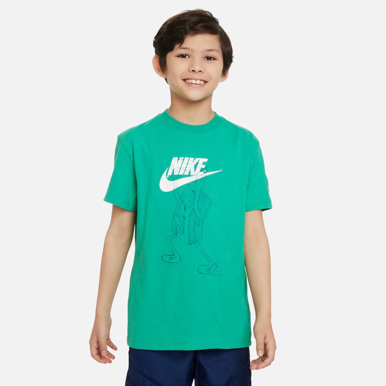 Camiseta Nike Sportswear Boxy Infantil