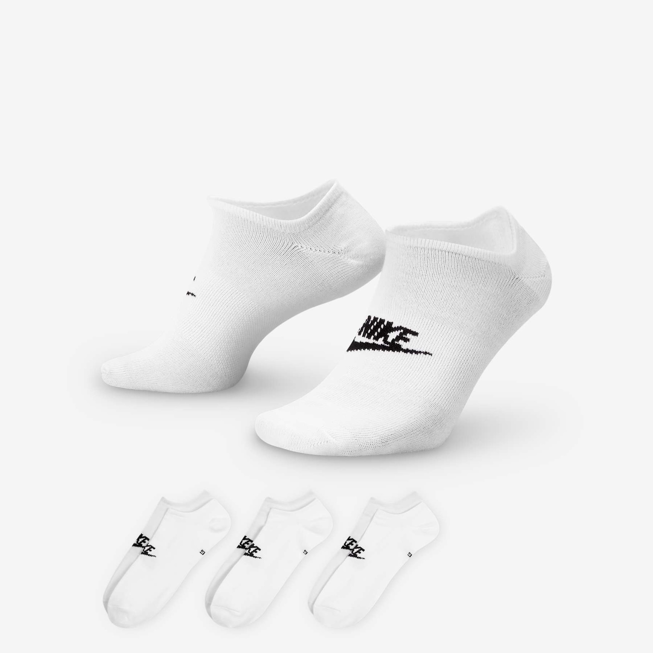 Meia Nike Sportswear Everyday Essentials (3 pares) Unissex