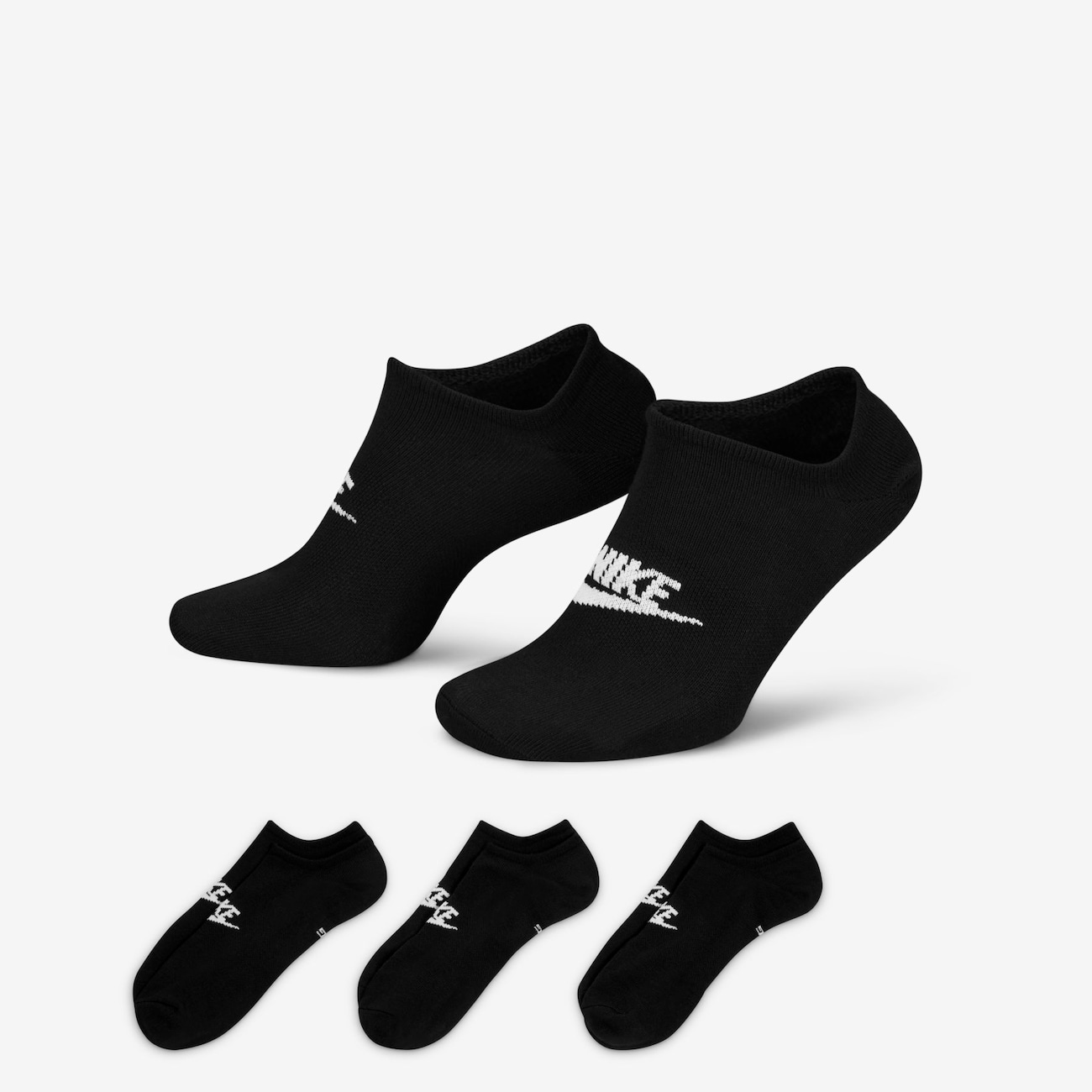 Meia Nike Sportswear Everyday Essentials (3 pares) Unissex