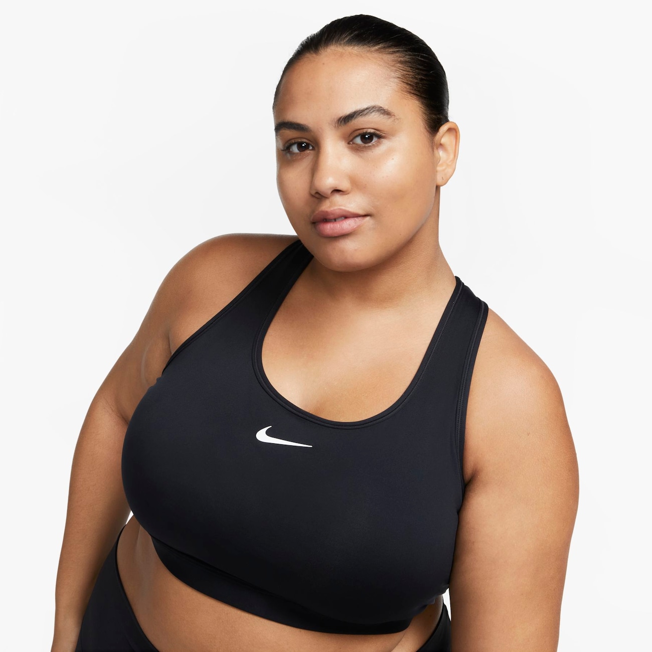 Plus Size - Top Nike Swoosh Feminino