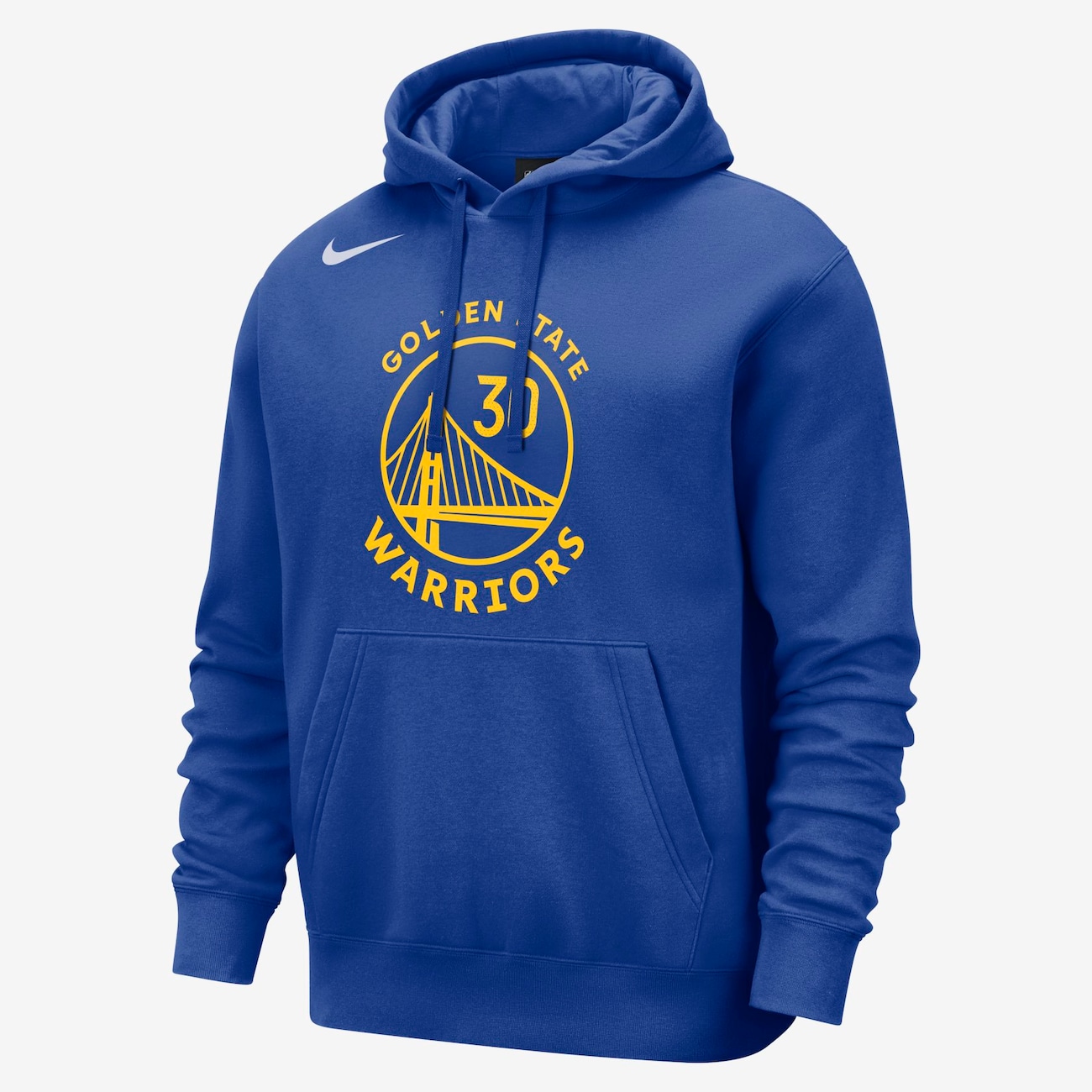 Golden State Warriors Club Sudadera con capucha Nike de la NBA - Hombre - Azul