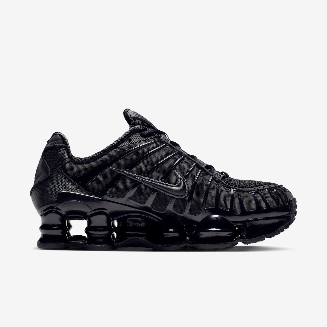 Nike shox black store and blue