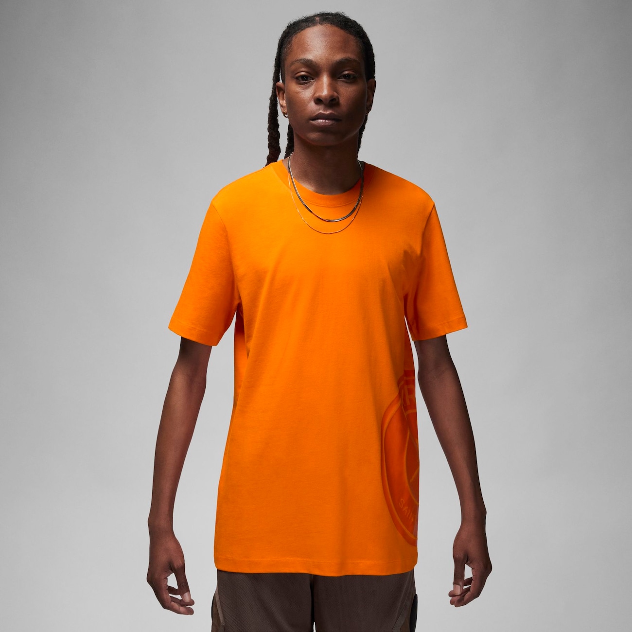 Nike Paris Saint-Germain-T-shirt til mænd - Orange
