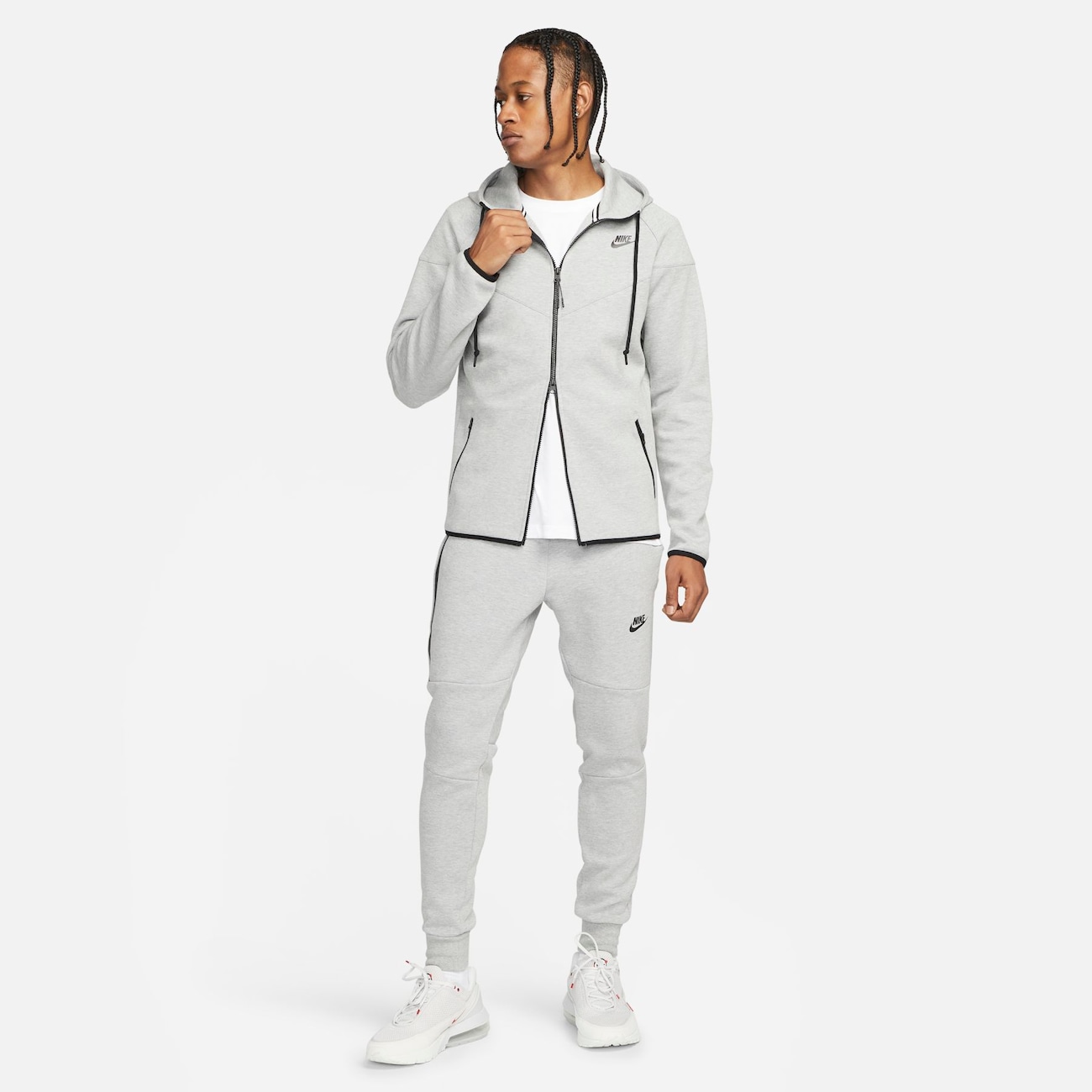 Nike sportswear tech store fleece grey