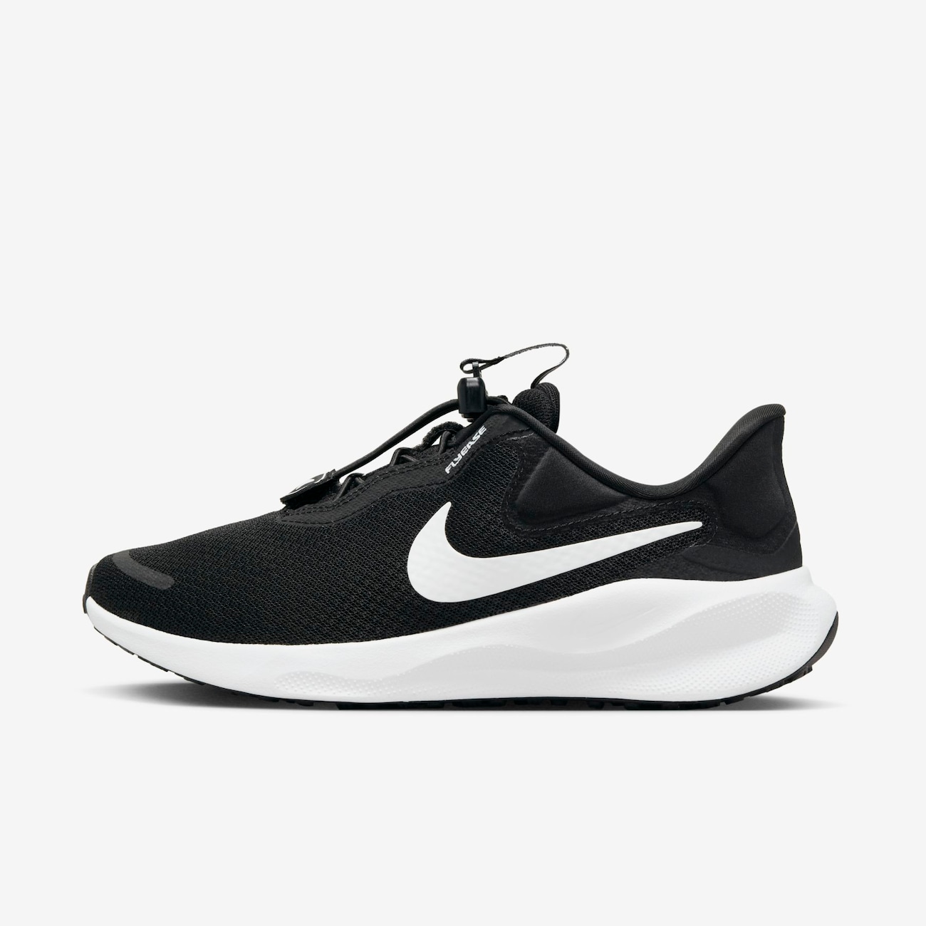 Nike Revolution 7 EasyOn gemakkelijk aan/uit te trekken hardloopschoenen voor dames (straat) - Zwart