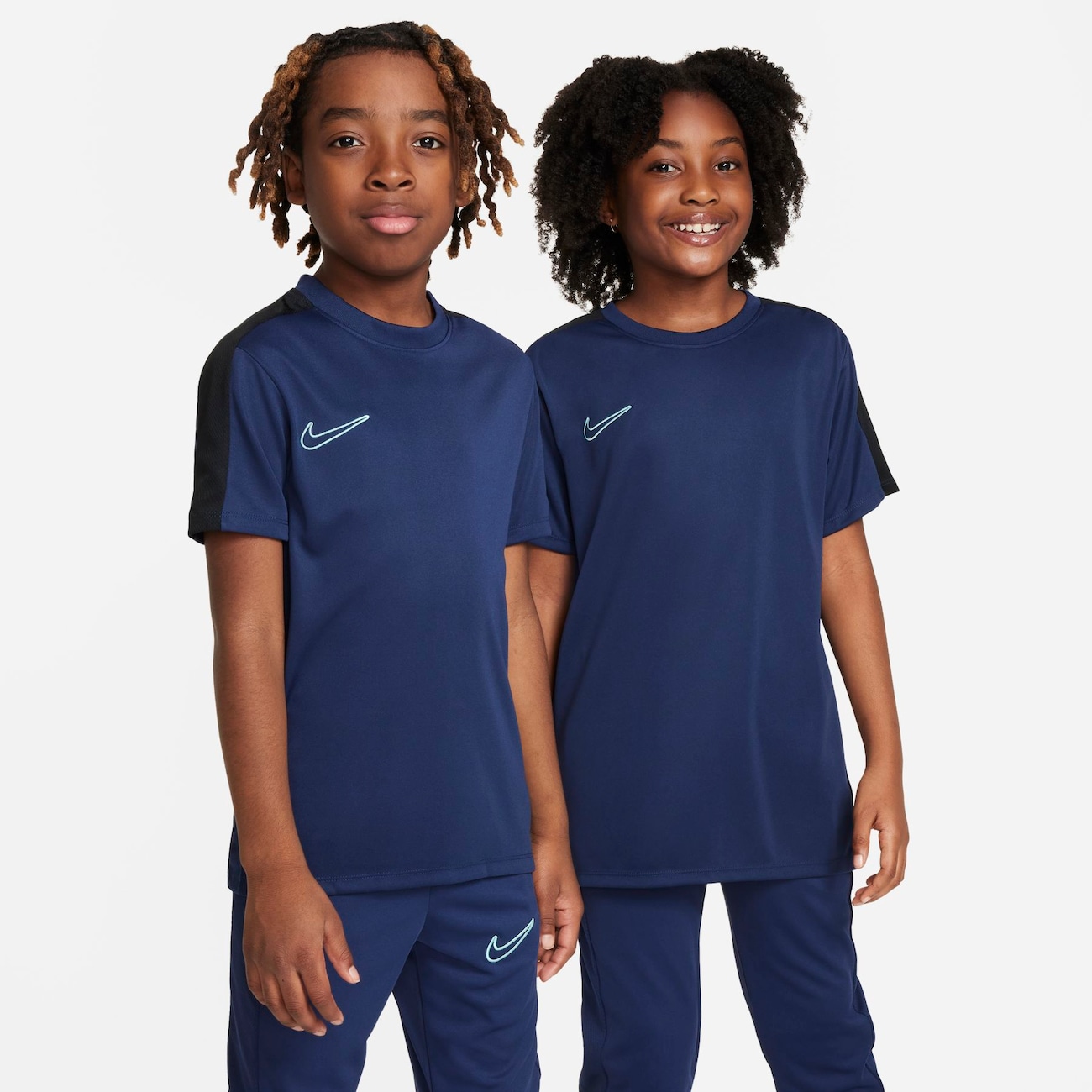 Nike Dri-FIT Academy23-fodboldtrøje til børn - blå
