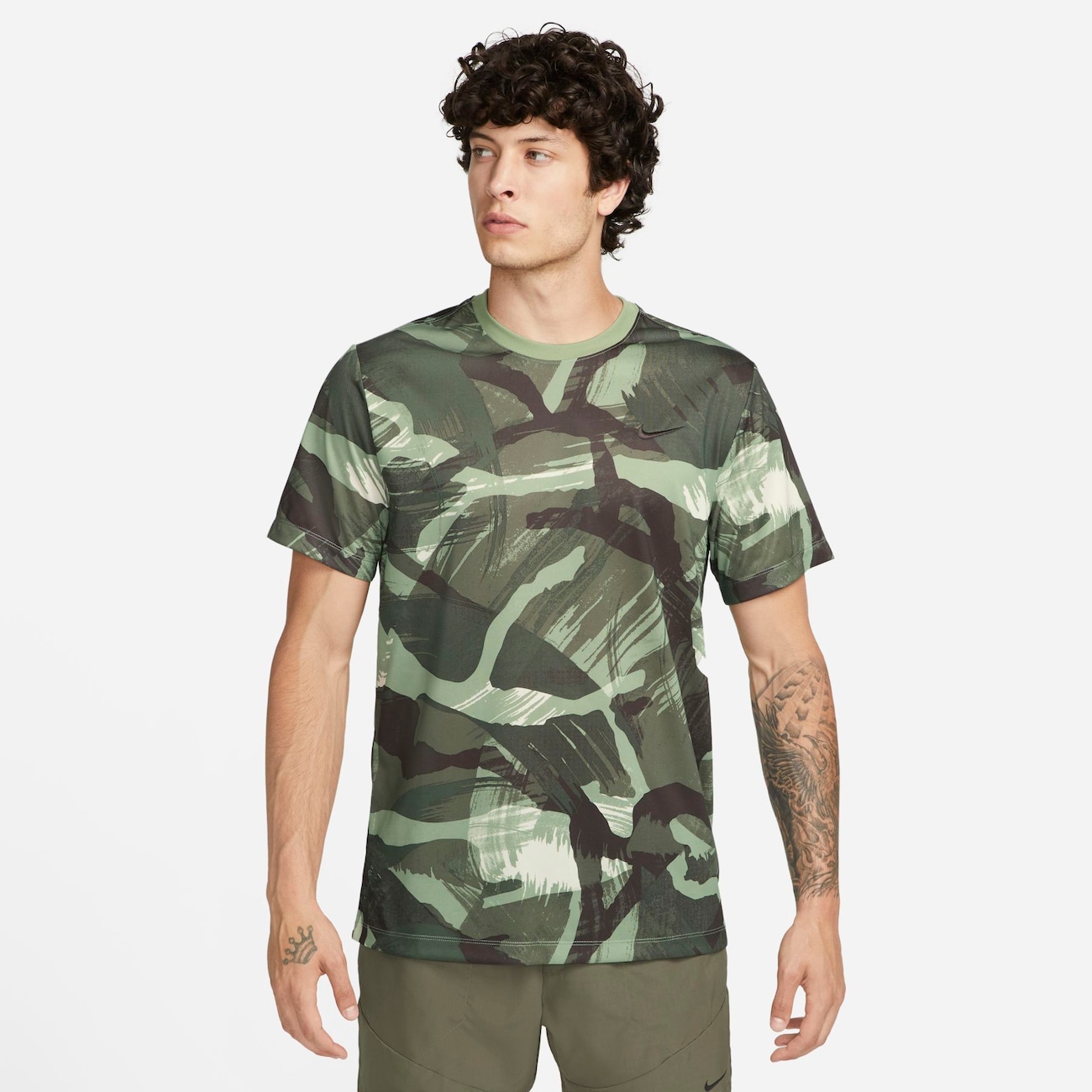 Camiseta Nike Camo Dri-FIT Legend Masculina