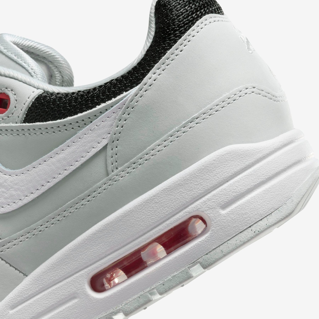 Nike Air Max 1 G グレー/レッド Air Max 1 - Nike