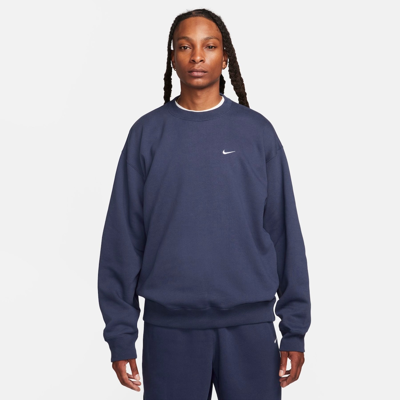 Blusão Nike Solo Swoosh Fleece Masculina