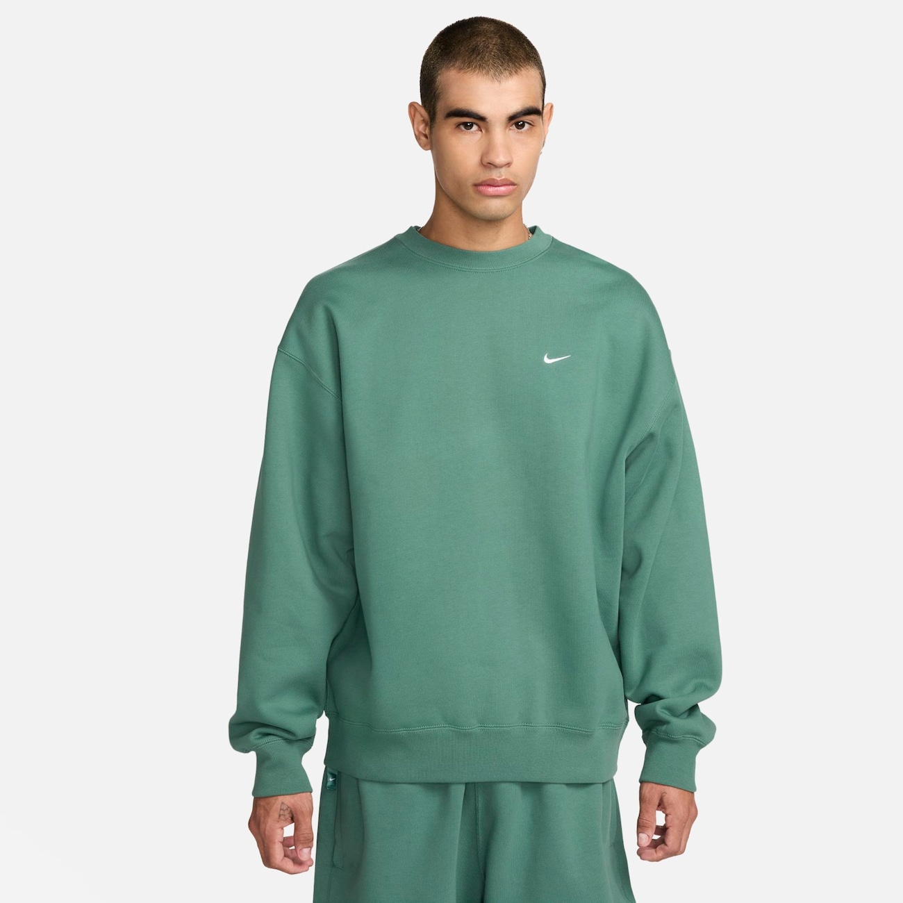 Blusão Nike Solo Swoosh Fleece Masculina