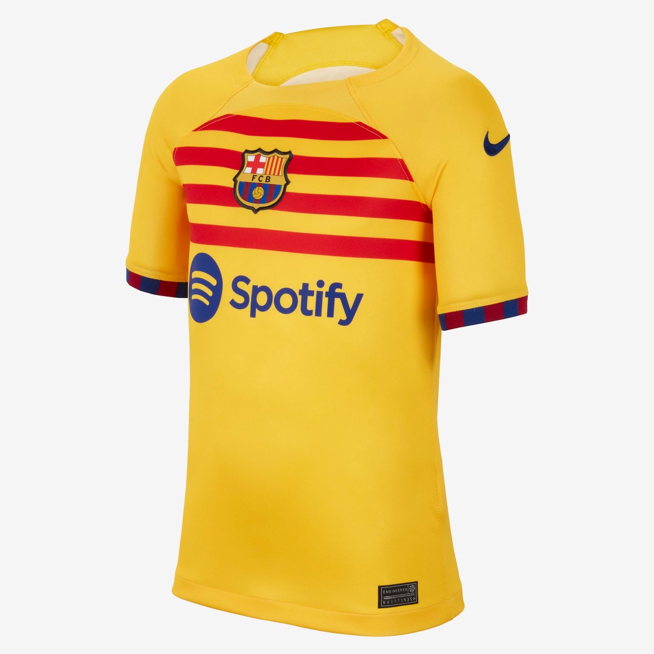 Camisa Nike Barcelona IV 2023/24 Torcedor Pro Infantil