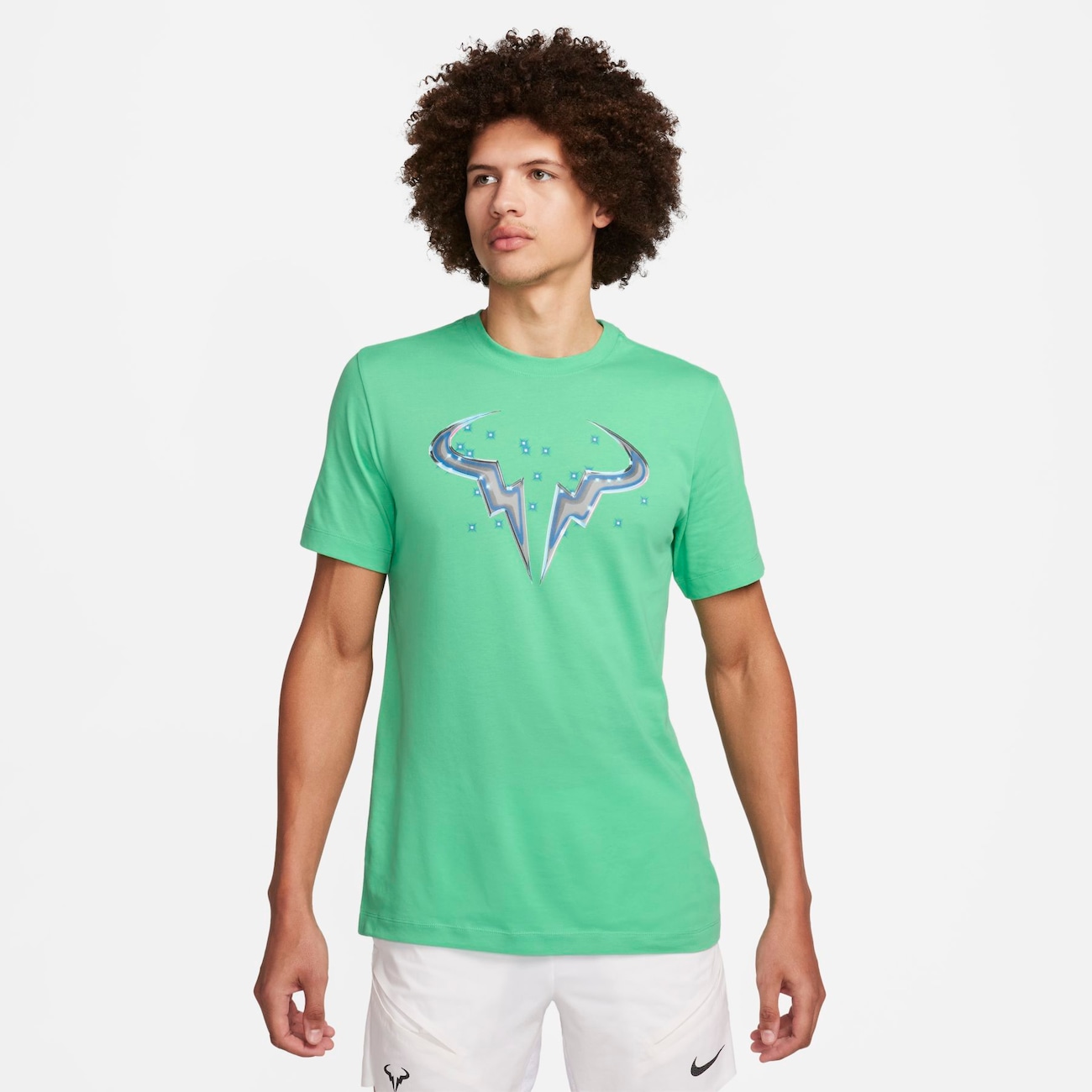 Rafa NikeCourt Dri-FIT-T-shirt til mænd - grøn
