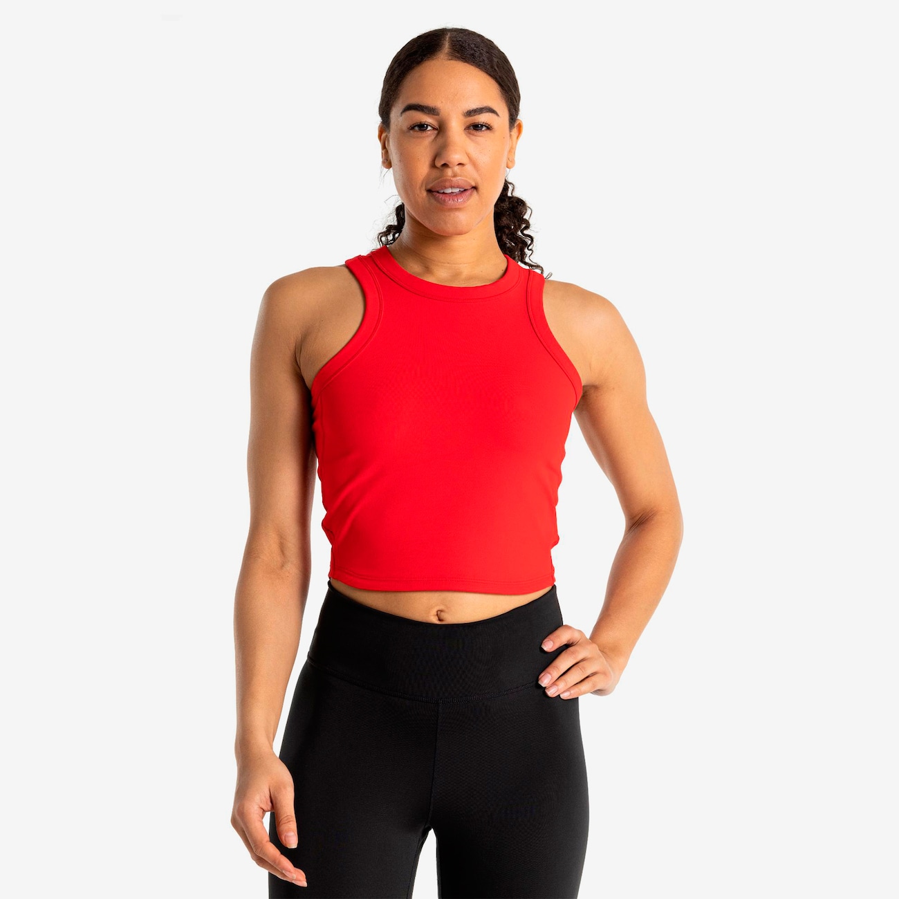 Regata Nike Dri-FIT One Cropped Feminina