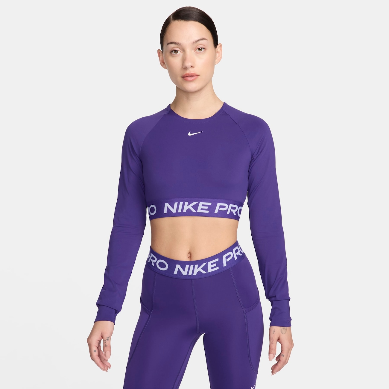 Camiseta Nike Pro 365 Cropped Feminino