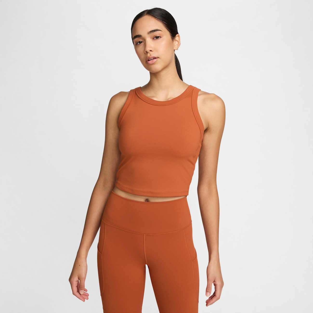 Regata Nike Dri-FIT One Cropped Feminina