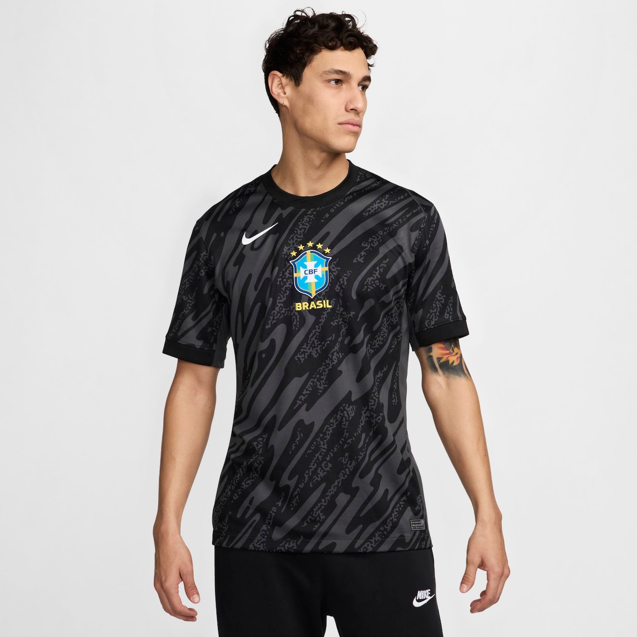 Camisa de Goleiro Nike Brasil 2024/25 Masculina