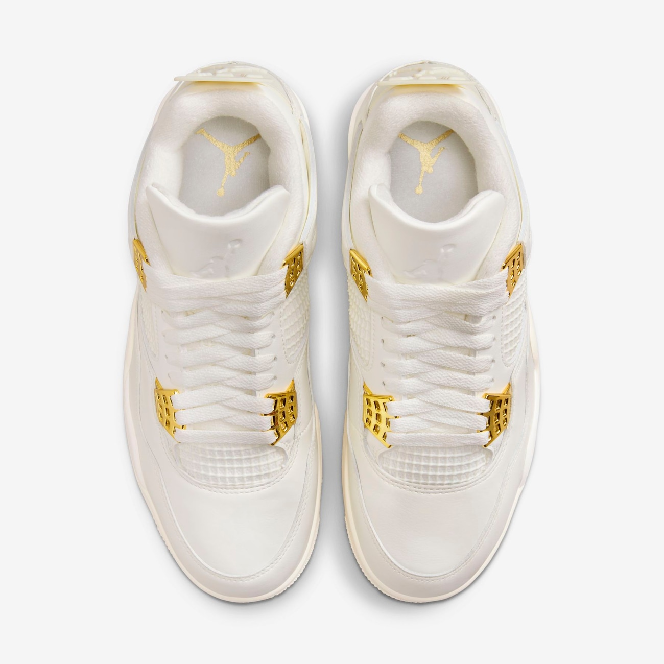 Women's Air Jordan 4 Retro Metallic Gold - Nike