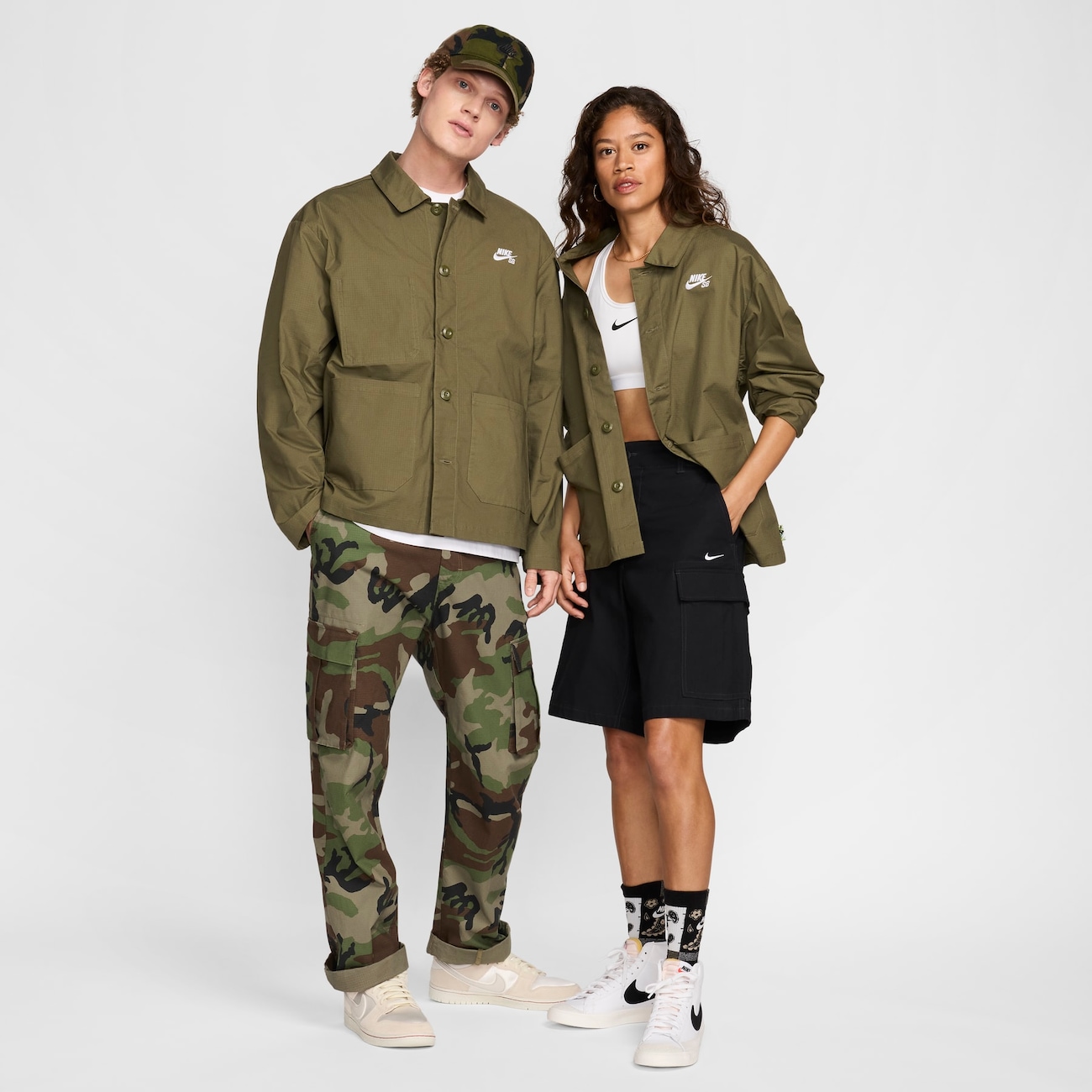 NIKE SB チョアジャケット　Lサイズ　新品　グリーン Jaqueta Nike SB Chore Unissex - Nike