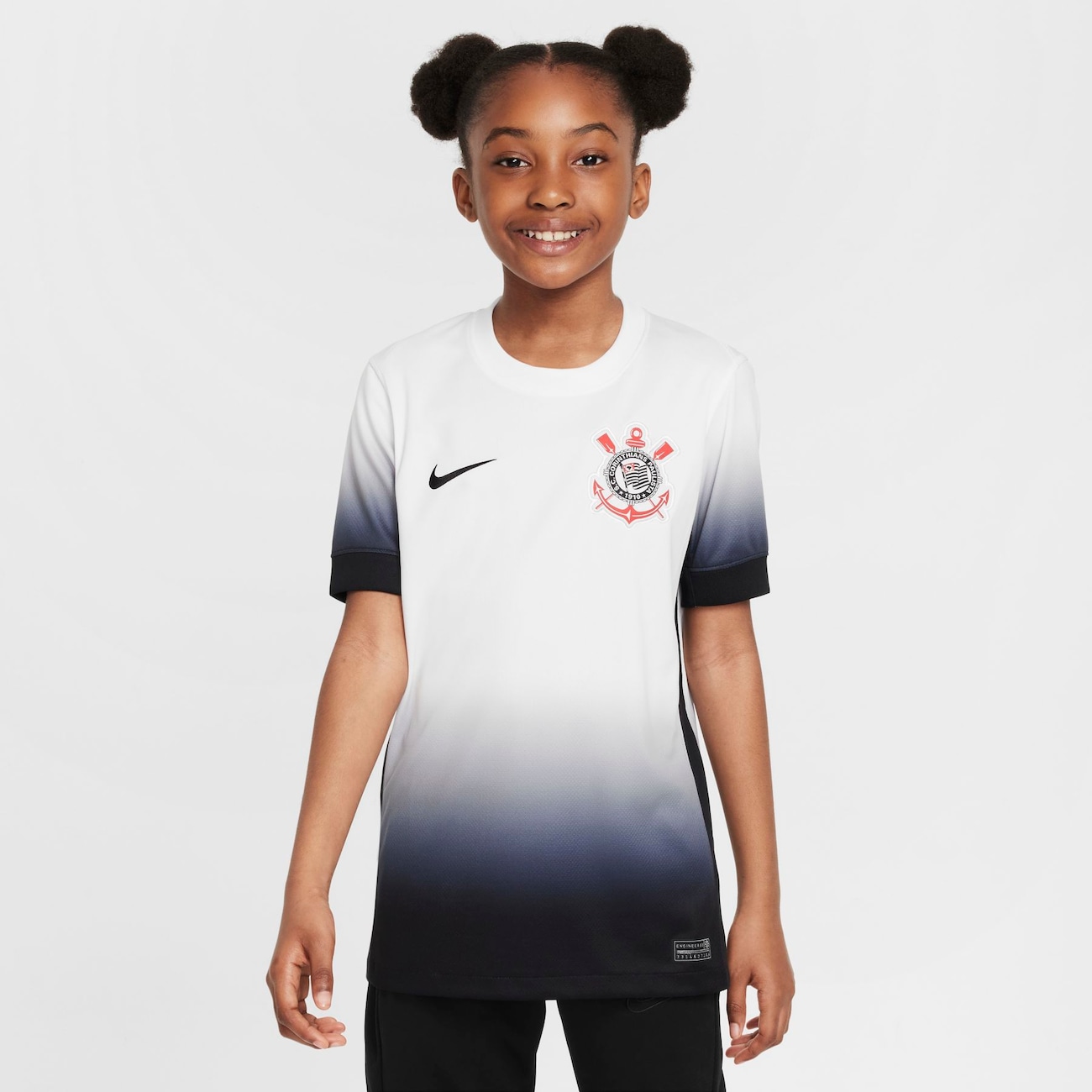 Camisa Nike Corinthians I 2024/25 Torcedor Pro Infantil