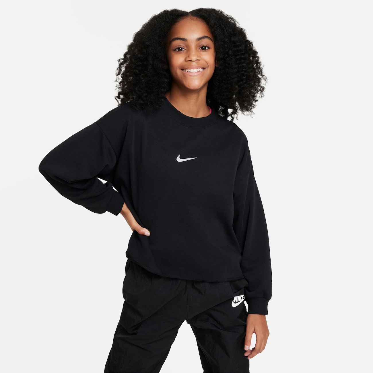 Blusão Nike Sportswear Crew Infantil