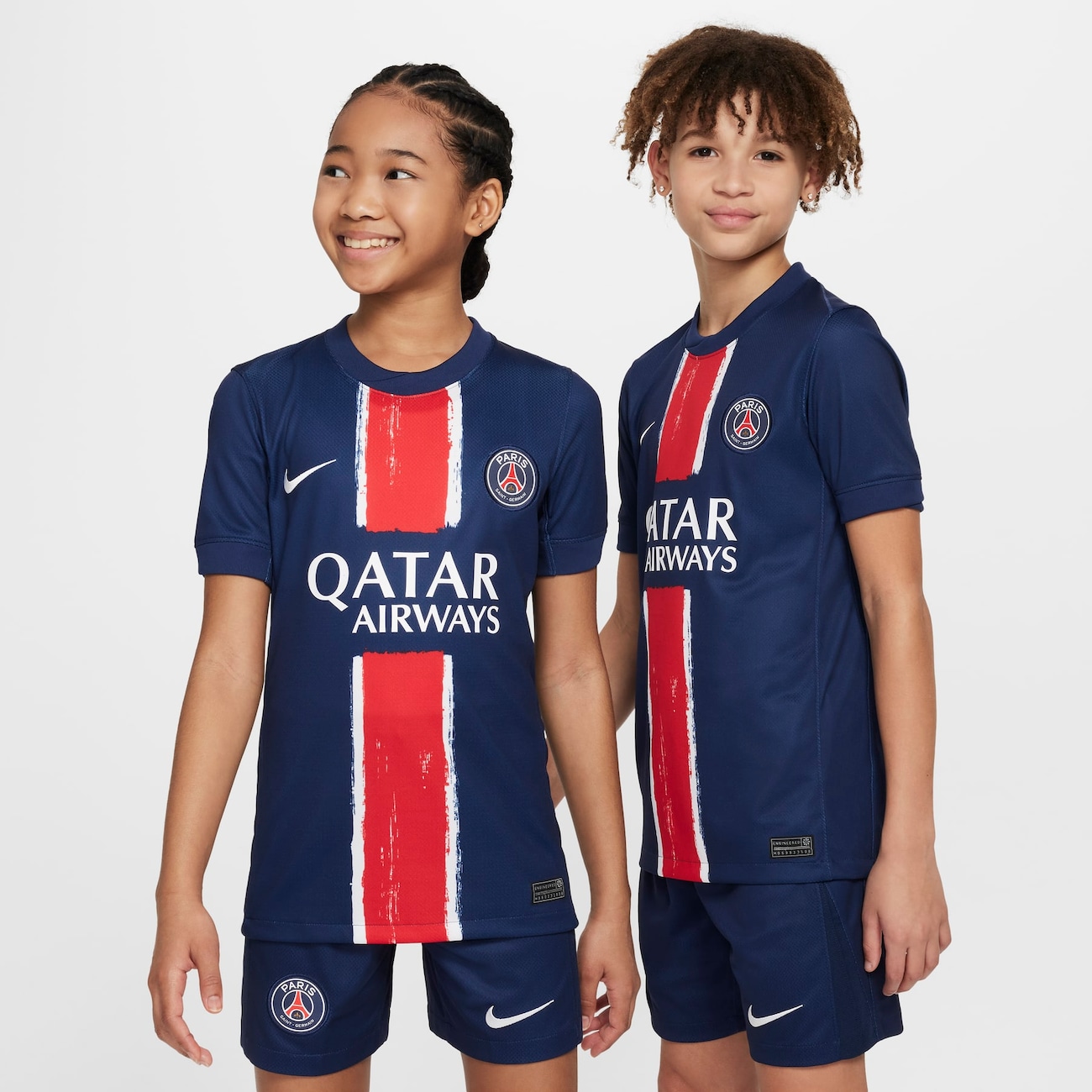 Camisa Nike Paris Saint-Germain I 2024/25 Torcedor Pro Infantil